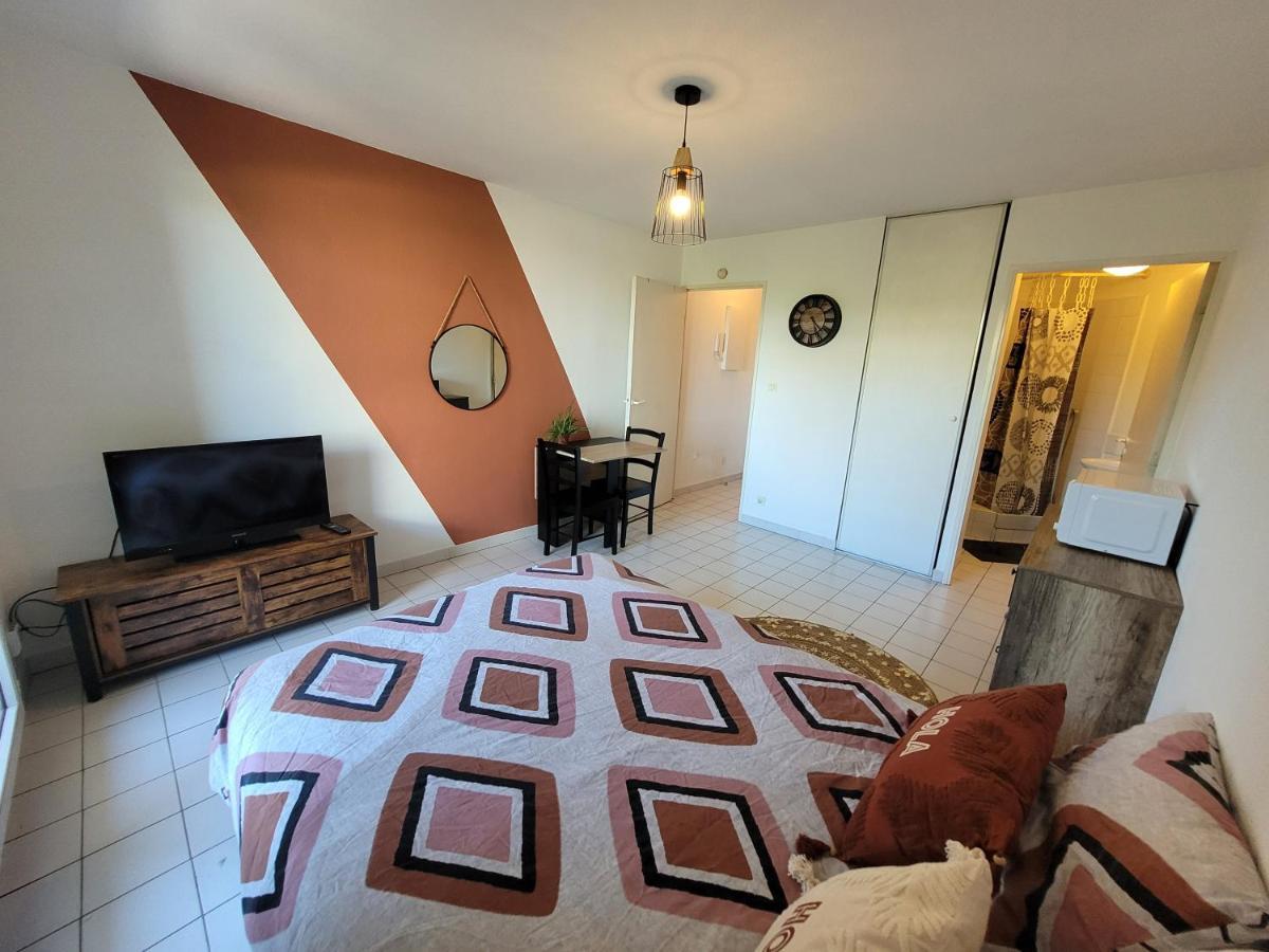 Apartmán Charmant Studio Vue Sur Les Berges Du Lez Montpellier Exteriér fotografie