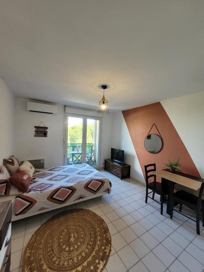 Apartmán Charmant Studio Vue Sur Les Berges Du Lez Montpellier Exteriér fotografie